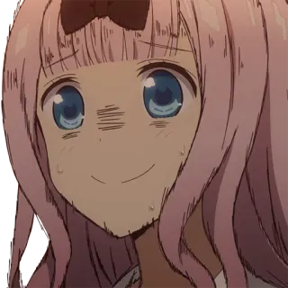 😰 Chika Fujiwara Kaguya-sama: Love Is War Anime, Chika Fujiwara, Kaguya-sama, Fofo, Garota, Garota Anime whatsapp sticker