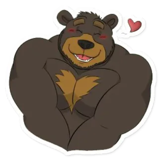 bears telegram stickers
