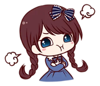 Fancy Dolls telegram stickers