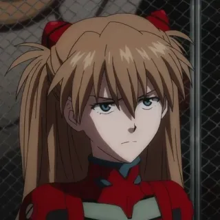 😒 Asuka Langley Sohryu Neon Genesis Evangelion Anime, Personaje, Chica, Evangelion, Asuka, Manga telegram sticker