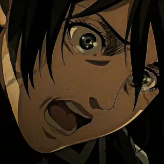 ❕ Mikasa Ackerman Attack on Titan 三笠·阿克曼, 进击的巨人, 动漫, 生气, 战斗, 调查兵团 telegram sticker