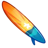 🎁 tavola da surf, spiaggia, estate, oceano, sport, onda, sole, acqua whatsapp sticker