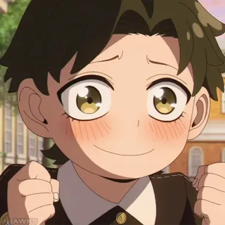 ⚜️ Damian Desmond Spy x Family Anime, Cartoon, Junge, Lächeln, Damian Desmond, Spy x Family telegram sticker