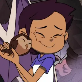 🥳 Luz Noceda The Owl House Desenho animado, Bruxa, Fantasia, Série animada, Disney, Personagem telegram sticker