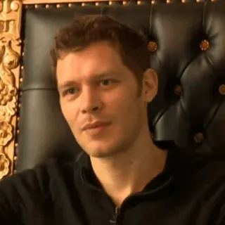 📰 Klaus Mikaelson The Vampire Diaries homme, personne, portrait, vampire, acteur, série télé telegram sticker