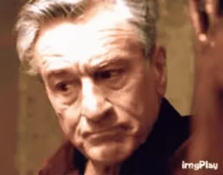 ๐ค Robert De Niro aktor, serius, film, selebriti, potret whatsapp sticker