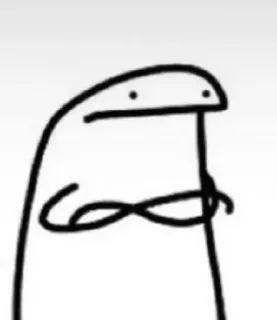 😐 stick figure, cartoon, drawing, meme, character whatsapp sticker