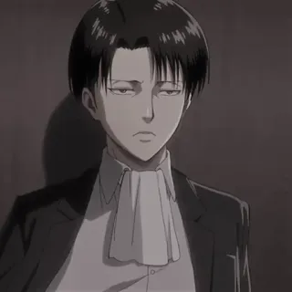 🦅 Levi Ackerman Attack on Titan Аниме, Манга, Леви, Леви Аккерман, Атака титанов, Разведкорпус whatsapp sticker