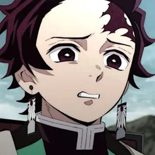 🗞 Tanjiro Kamado Demon Slayer 애니메이션, 귀멸의 칼날, 탄지로, 카마도 탄지로, 만화 whatsapp sticker