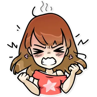 Momoko telegram stickers