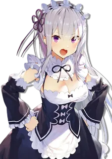 Re:Zero @Weempire @keiriststicks telegram stickers