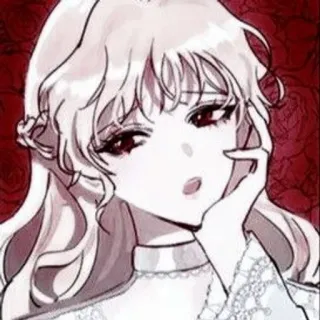 ⛩ Anime, Kobieta, Portret, Kreskówka, Dziewczyna, Manga telegram sticker