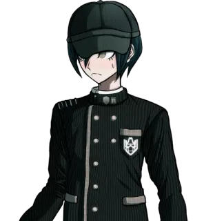 😕 Shuichi Saihara Danganronpa Anime, Postać, Danganronpa, Shuichi Saihara whatsapp sticker