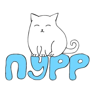 😚 пурр cat, kitten, cute, pet, animal, purr telegram sticker