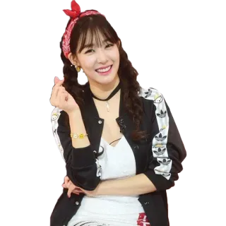 💕 wanita, senyum, gadis, potret, imut, Korea telegram sticker