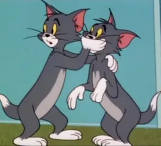 🧡 Tom Cat Tom and Jerry Hoạt hình, Mèo, Hài hước, Động, Nhân vật telegram sticker