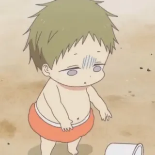 🥯 アニメ, 赤ちゃん, 漫画, 子供, 乳児 whatsapp sticker