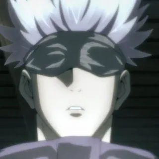🥡 Satoru Gojo Jujutsu Kaisen anime, manga, gojo, satoru, jujutsu kaisen, character telegram sticker