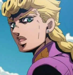 ✨ Giorno Giovanna JoJo's Bizarre Adventure Anime, Manga, Giorno Giovanna, JoJo's Bizarre Adventure, Personage telegram sticker