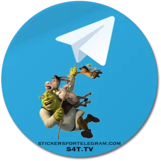 Custom Telegram Logos - S4T.tv whatsapp stickers