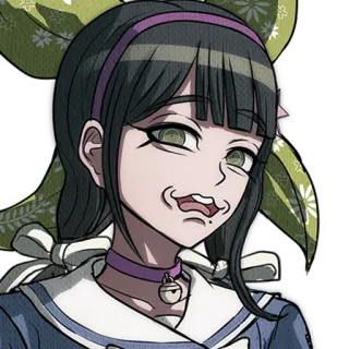 😒 Tenko Chabashira Danganronpa Anime, Manga, Cô gái, Nhân vật, Nơ, Danganronpa, Tenko telegram sticker