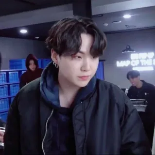 💬 Suga Map of the Soul 슈가, BTS, K팝, 음악, 한국 telegram sticker