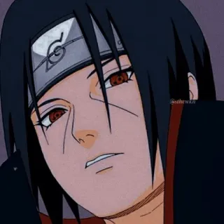 🎼 Itachi Uchiha Naruto Итачи, Учиха, Наруто, Аниме, Манга, Персонаж telegram sticker