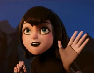 🕷 Mavis Dracula Hotel Transylvania Vampir, Hotel, Animation, Cartoon, Familie telegram sticker