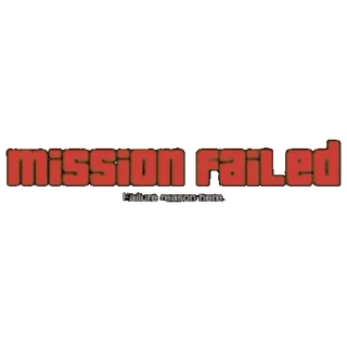 🤦‍♂️ MISSION FAILED Mission gescheitert, Spiel, Fehler, Fehlschlag whatsapp sticker