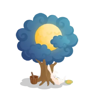 🌓 telegram sticker