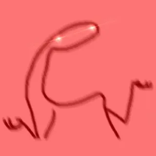 😀 밈, 어깨를 으쓱, 질문, 막대기 인간 whatsapp sticker