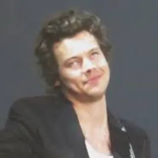 🙄 Harry Styles harry styles, singer, performer, celebrity, music, portrait telegram sticker