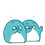 😀 Kreskówka, Słodkie, Blob, Animacja, Ilustracja telegram sticker