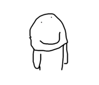 🙂 Gekritzel, Zeichnung, Strichmännchen, Einfach, Minimalistisch whatsapp sticker