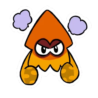 😡 lula, bravo, desenho animado, personagem, laranja telegram sticker