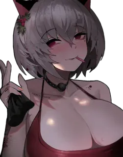 😍 Anime, Garota, Chupa-chupa, Picante telegram sticker