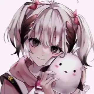 ❤️ Anime, Słodkie, Dziewczyna, Kawaii, Manga, Kreskówka telegram sticker
