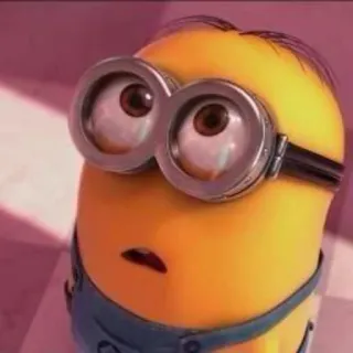 🥺 Minion Despicable Me minion, despicable me, cartoon, character, funny, yellow telegram sticker