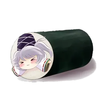 ☺️ Sushi, Cartoon, Niedlich, Japanisches Essen, Norimaki, Figur, Rolle telegram sticker