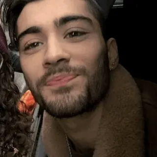 ✨ Zayn Malik 歌手, 名人, 肖像, 男性, One Direction telegram sticker