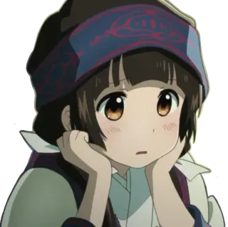 🐻 anime, girl, character, cute, manga, japanese, art telegram sticker