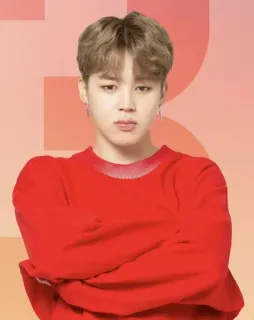 🍁 Jimin Jimin, BTS, K-Pop, Sänger, Idol, Musik telegram sticker