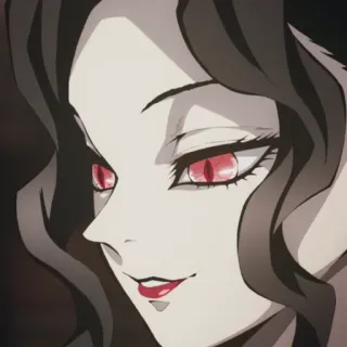 🍷 Muzan Kibutsuji Demon Slayer Мудзан Кибуцуджи, Клинок, рассекающий демонов, Аниме, Злодей, Демон telegram sticker