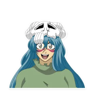 😃 Nelliel Tu Odelschwanck Bleach Anime, Postać, Bleach, Nelliel, Nelliel Tu Odelschwanck, Espada telegram sticker