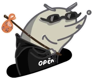 Mole telegram stickers