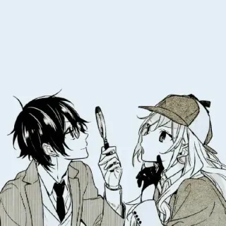 🖤 Anime, Manga, Detektiv, Lupe, Krimi telegram sticker
