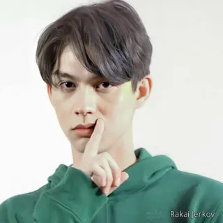🖱 Rakai Jerkov person, mann, porträt, hoodie, ernst telegram sticker