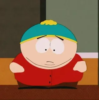 😟 Eric Cartman South Park Cartoni animati, Personaggio, Animazione, Commedia, South Park, Eric Cartman telegram sticker