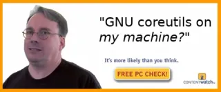 ❗ Linus Torvalds "GNU coreutils on my machine?" It's more likely than you think. FREE PC CHECK! CONTENTwatch. GNU, Coreutils, Linus Torvalds, Computador, Verificação de PC, Contentwatch telegram sticker
