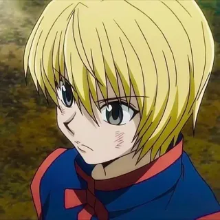 🕷️ Kurapika Hunter x Hunter anime, hunterxhunter, kurapika, character, manga telegram sticker